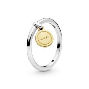 14k Gold Plated and silver ring
