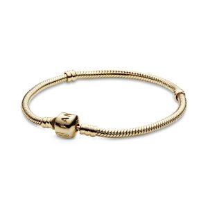 Gold bracelet. P-lock