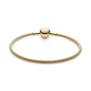 14k Gold Plated mesh bracelet