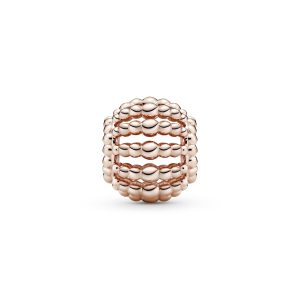 Beaded 14k Rose Gold-plated charm