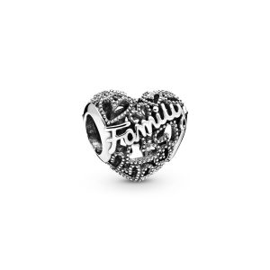 Heart sterling silver charm