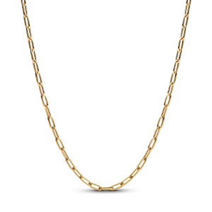 Elongated Link Chain Necklace