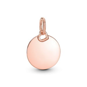 Engravable Round Tag Pendant