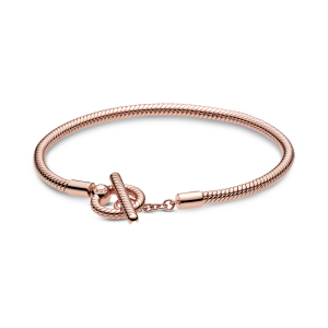 Pandora Moments T-Bar Snake Chain Bracelet
