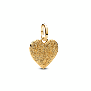 Engravable Heart Medallion Charm