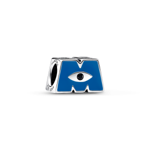Disney Pixar Monsters. Inc. Logo M Charm