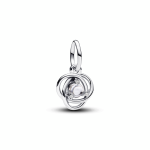 April Eternity Circle Dangle Charm