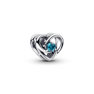 Entwined Heart & Stones Charm
