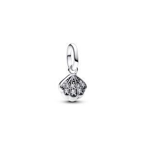 Sparkling Shell Mini Dangle Charm