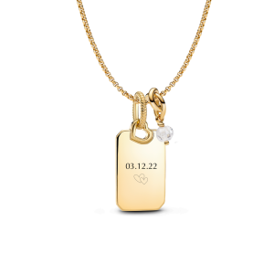 April Dangle Charm Necklace Set